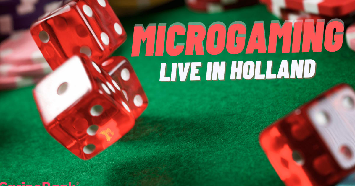 Microgaming își duce sloturile online și jocurile de cazinou live în Olanda