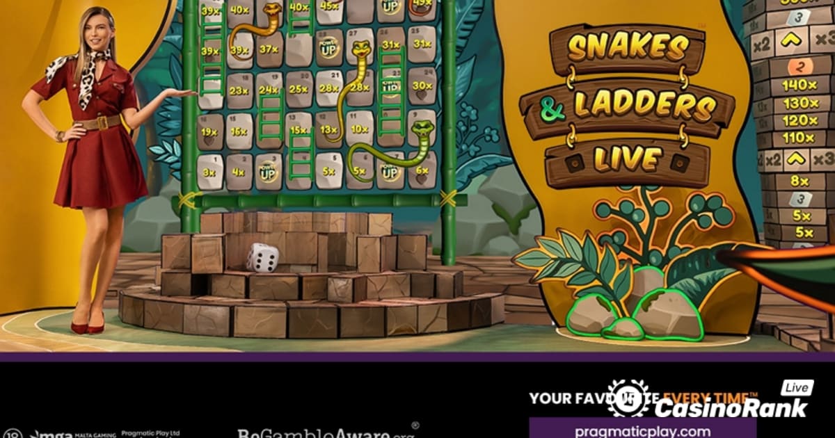 Jocul pragmatic îi încântă pe jucătorii de cazinou live cu Snakes & Ladders Live