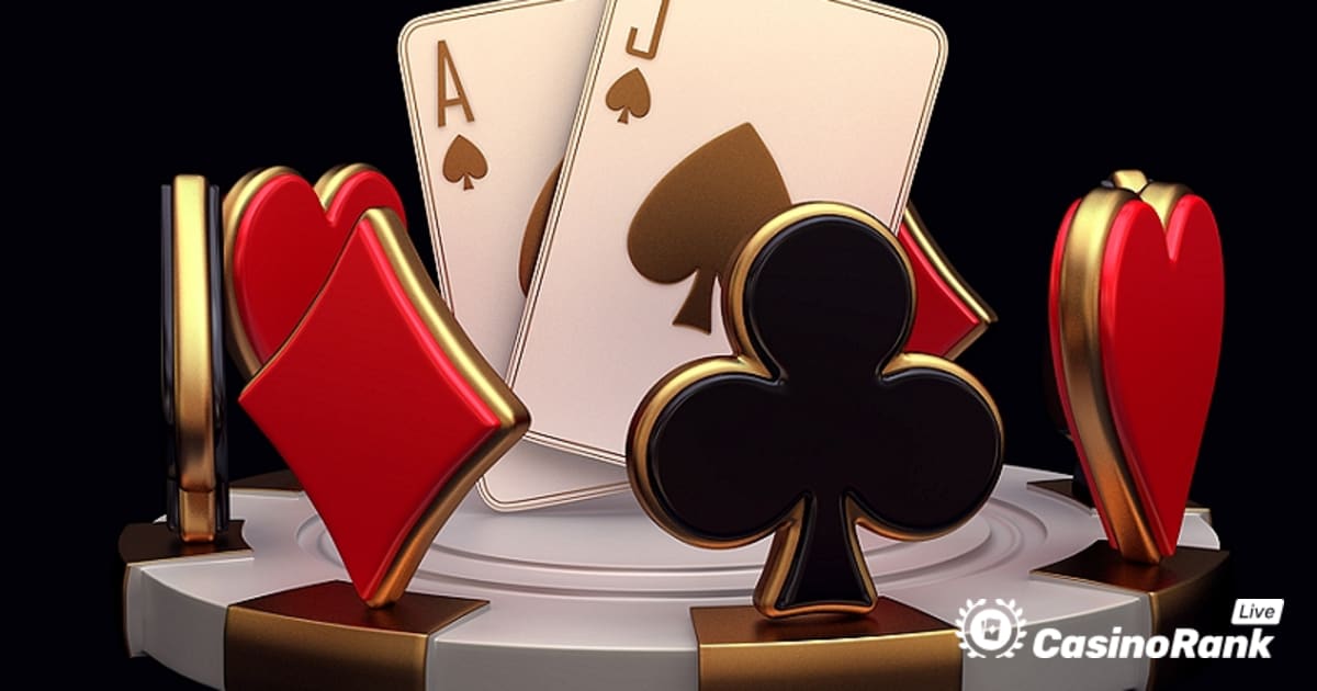 Jucând Live 3 Card Poker de Evolution Gaming